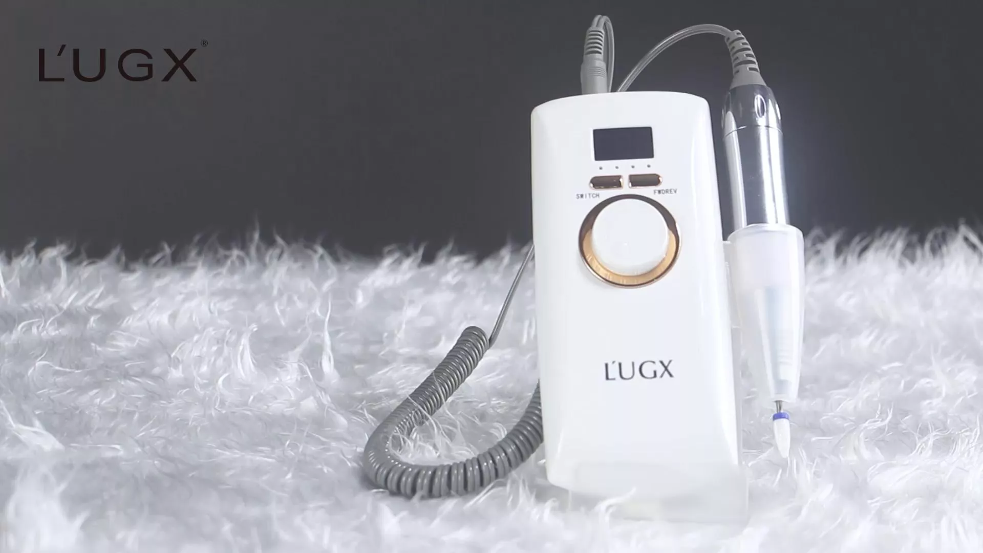 L'UGX品牌LG601美甲打磨机专业电动卸甲机小型便携式充电- 欧莉源美甲